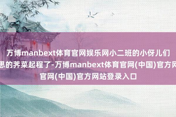 万博manbext体育官网娱乐网小二班的小伢儿们向着鲜好意思的荠菜起程了-万博manbext体育官网(中国)官方网站登录入口