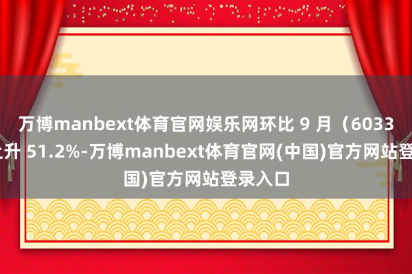 万博manbext体育官网娱乐网环比 9 月（6033 套）上升 51.2%-万博manbext体育官网(中国)官方网站登录入口